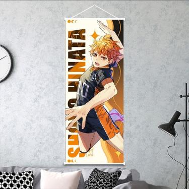 Imagem de Pôster de pintura de parede em tela Hinata Shoyo de Haikyuu