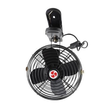 Imagem de Fabater Ventilador de Resfriamento de Carro de Metal Com Clipe Silencioso de 8 "para Barco de Caminhão SUV RV, Ventilador de Resfriamento de Veículo Portátil Com Baixo Consumo de Combustível para
