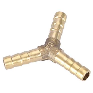 Imagem de Generic Conector Farpado Em Latão y, Encaixe de para Gás de água e Ar, 5/8 "od, Junta de Mangueira de 3 Vias para Ferramenta Elétrica, Tubulação de Gás Doméstica (6mm(4 unidades))