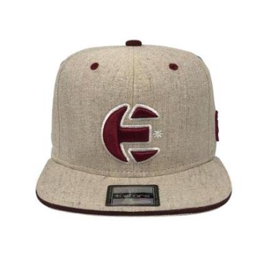 Imagem de Boné E-STARS Brave Aba Reta Bege EST-516-Masculino