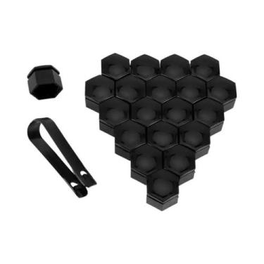 Imagem de Capas De Proteção Para Porcas De Roda De Carro Anti-Ferrugem De 22mm, 