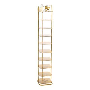 Imagem de HHHJQFAAT Sapateiras de 9/10/11 níveis, comporta 9 a 11 pares de sapateiras para espaço pequeno e estreito, sapateira de metal para organizador de armazenamento de entrada de corredor Safehappy