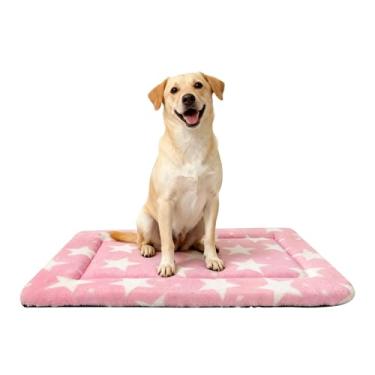 Imagem de WITTOP Cama de cachorro lavável ortopédica para uso ao ar livre com fundo antiderrapante, almofada macia de luxo para animais de estimação, almofada aconchegante para gaiola e colchão de dormir para
