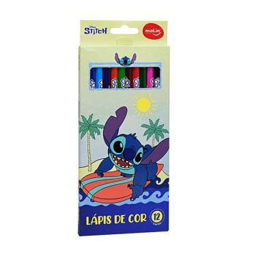 Imagem de LAPIS DE COR STITCH 12 CRS MOLIN