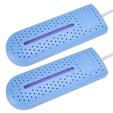 Imagem de Luqeeg Dispositivo de Secagem Eficiente Bota do Secador Elétrico Sapata para o Dormitório Doméstico, Aquecimento de 360 ​​graus para Toda a Secagem Dos Sapatos, Material do Abs + Pc (Azul)