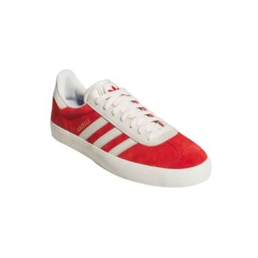 Imagem de adidas Unissex-adulto Betsca/Cwhite/Goldmt Gazelle ADV Better scarletChalk branco/dourado met. 13 EUA, Preto, 6.5 Wide Women/5.5 Wide Men