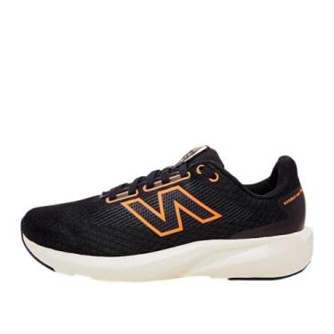 Imagem de Tenis New Balance Sport Em Mesh, Preto, Laranja, 40