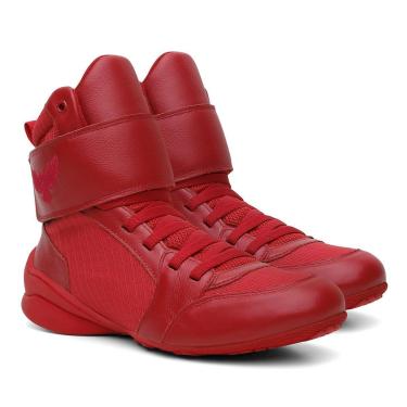 Imagem de Bota Training Easy Unissex Calce Fácil Zíper Ajuste Conforto Couro Versátil Velcro Antiderrapante-Unissex