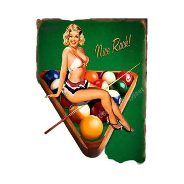 Imagem de Placa De Metal Vintage Retrô Para Decoração De Parede De Café, Bar, Pu