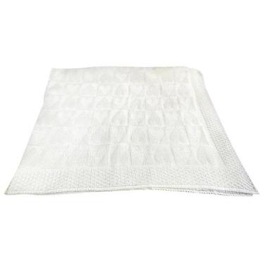 Imagem de Manta Bebê De Tricô Tricot Saída De Maternidade Quentinha - Beggy Baby