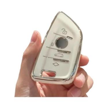 Imagem de Capa De Chave De Carro BMW Em Couro, Porta-Chaves Para X1 X2 X3 X4 X5 