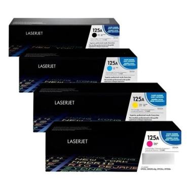 Imagem de kit toner 125a 4 CORES Y CY MG BK - SUPRY