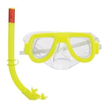 Imagem de Máscara De Mergulho Infantil Com Snorkel Óculos Kit Completo - Toys, A