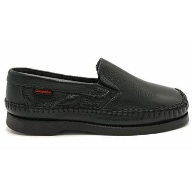 Imagem de Sapato Mocassim Masculino Couro Comparini 270, Preto, 37