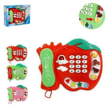 Imagem de Telefone Fruta C/Sons Variados  Art Brink 3280