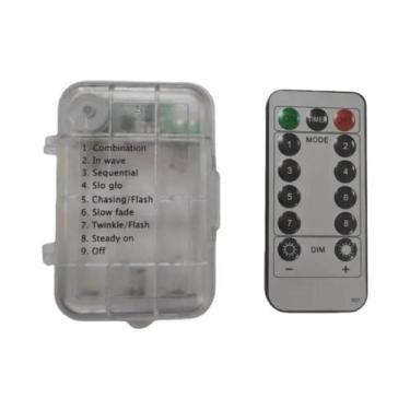Imagem de Suporte Para Baterias AA À Prova d'Água Com 3 Slots E Função De Tempor