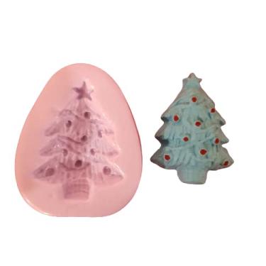Imagem de Confeitaria dos moldes, F895 MOLDE DE SILICONE ÁRVORE DE NATAL CONFEITARIA ARTESANATO