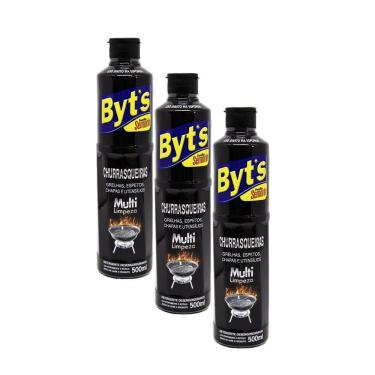 Imagem de Limpador De Churrasqueira Semorin Churrasqueiras Kit 3