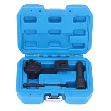 Imagem de Acouto Ferramenta de sincronização de trava de manivela de motor de carro 3 peças VM9991 VM992 kit de ferramentas de sincronização de travamento de manivela de motor de metal VM9991 de substituição para ferramentas automotivas 2013-2014