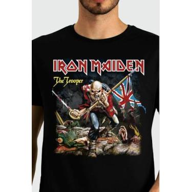 Imagem de Camiseta Oficial Iron Maiden The Trooper Of0007 Consulado - Consulado