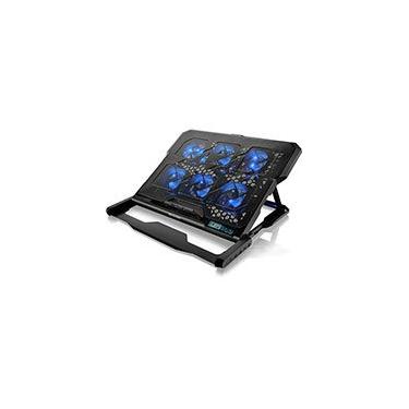Imagem de Base p/notebook c/6 coolers + 2 usb LED azul AC282 Multilaser CX 1 UN