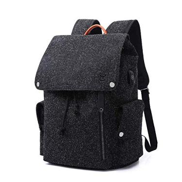 Imagem de Mochila escolar unissex durável, bolsa de viagem, mochila para homens e mulheres com porta de carregamento USB, adequada para escola, trabalho, compras etc.