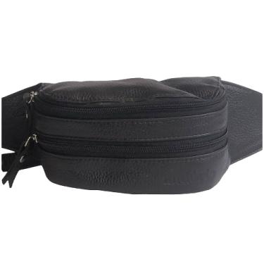 Imagem de Pochete em Couro Legítimo Premium (Preto)