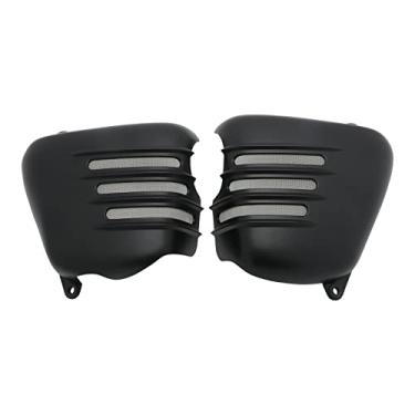 Imagem de Capas de carenagem de bateria esquerda e direita da motocicleta painel lateral capa de tanque de óleo para Triumph Bonneville T100 Se Ace Thruxton 900 Scrambler 2001-2015