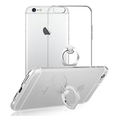 Imagem de Capa iPhone 7, capa iPhone 7 Plus, capa iPhone 6, capa iPhone 6S, capa iPhone 6 Plus, iPhone 6S Plus, capa protetora transparente capa de silicone gel TPU estreita Case Cover (QT-07)
