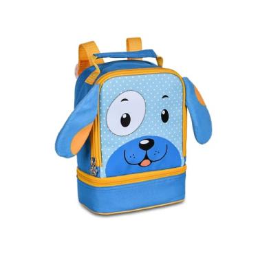 Imagem de Lancheira Térmica Infantil Bolsa Cachorro Azul "9"-Clio Pets