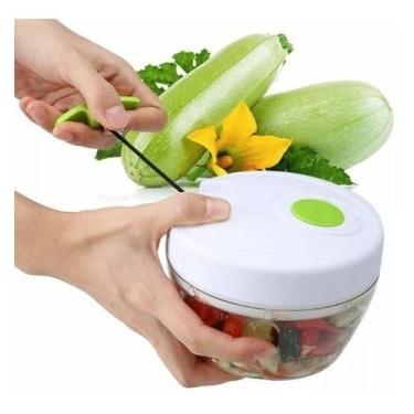 Imagem de Processador Manual Alimentos Triturador Médio Instantâneo - KZA