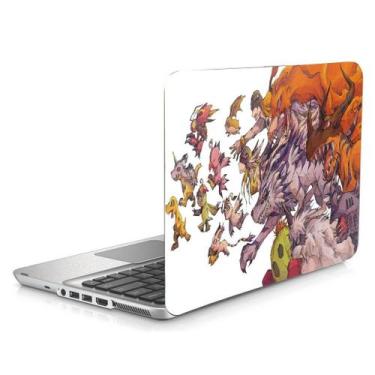 Imagem de Skin Adesivo Protetor para Notebook 14" Wide Digimon World b1 - Skin Z