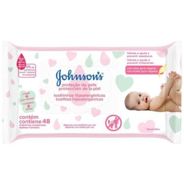 Imagem de Lenço Umedecido Johnsons Baby - Extra Cuidado 48 Unidades - Johnson'S