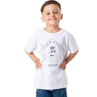 Imagem de Camiseta Infantil Manga Curta Paddle Board Okdok