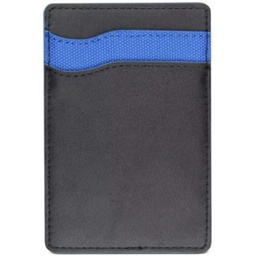 Imagem de Bespoke Estojo de cartão adesivo masculino (preto, tamanho único), Preto, Estojo de cartão