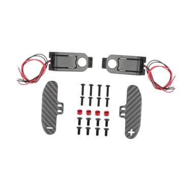 Imagem de Amagogo Simulação RC de Volante para T300 G27 G25 G29 Substituição de Peça Metal, Cinza Escuro Sem Montagem