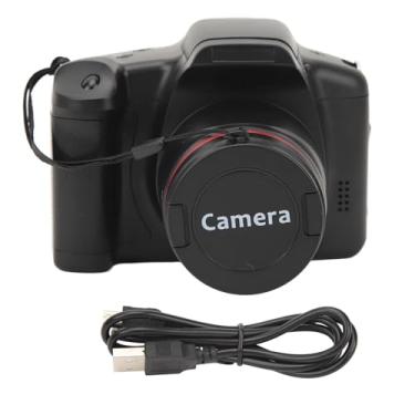 Imagem de Câmera digital com foco automático de 16MP, câmera com zoom digital 16X de 2,4 polegadas, câmera compacta antivibração para vlogging fotográfico