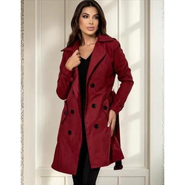 Imagem de Casaco feminino Blazer Sobretudo presente dia das mães - Gisele Freita