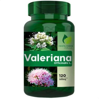 Imagem de Valeriana 100% Natural 120 Cáps - Fonte Verde