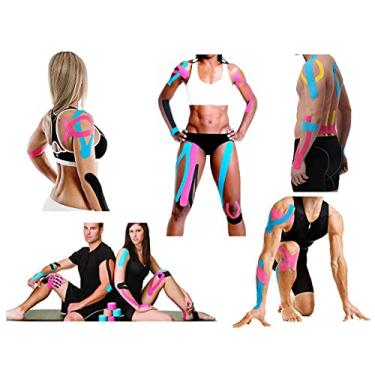 Imagem de Fita Bandagem Adesiva, Rolo Comprido de Fita Adesiva Elástica de Algodão