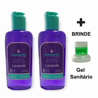 Imagem de 2 Limpador Perfumado Concentrado 140ml Alga Marinha Capim Limão Mil Fl