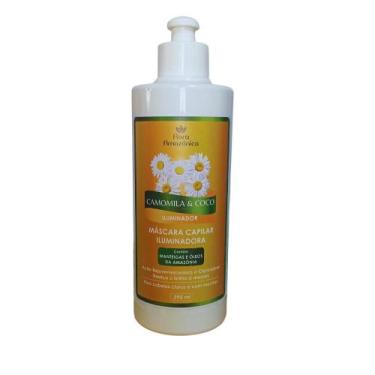 Imagem de Máscara Capilar Camomila e Coco - 390ml - Flora amazônica cosméticos
