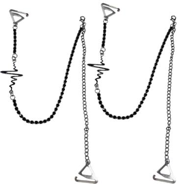 Imagem de Sutiã de strass com alças de ombro para mulheres, sexy, fashion, linha de vida, lingerie com alça ajustável, corrente de cristal, vestido de noiva, vestido de casamento, festa, baile, festival, joia