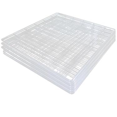 Imagem de Kit 25 Balcões Aramado Painel Cercadinho Telas Estantes 30X30cm