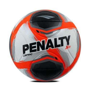 Imagem de Bola de Futebol Penalty S11 Campo Oficial Costurada PU, BR/PT/LJ