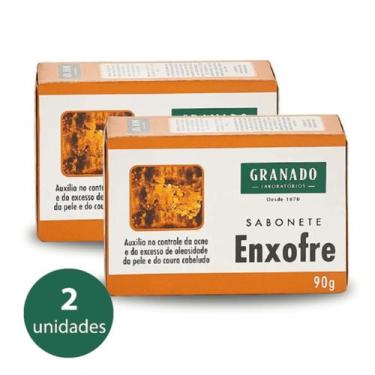 Imagem de Kit 2 Sabonete De Enxofre Granado 90gramas Casa Granado