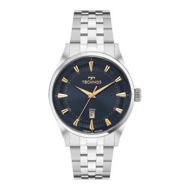 Imagem de Relógio Technos Masculino Executive Prata - 2115uam/1a