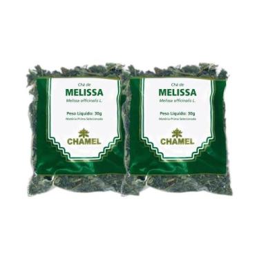 Imagem de Kit 2x Chá Pacote Melissa Folhas 30g - CHAMEL