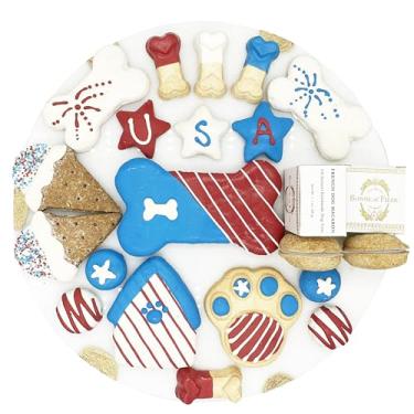 Imagem de Bonne et Filou Caixa de presente temática americana para o Dia de Ano Novo, aniversário de Washington, Memorial Day, Dia da Independência, Dia do Trabalho, Dia de Colombo, Dia dos Veteranos