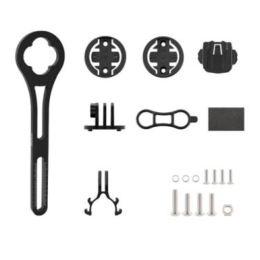 Imagem de MotiveTech Suporte para Computador de Mountain Bike Suporte para Medidor de Velocidade Suporte para Câmera de ação para Ciclismo
